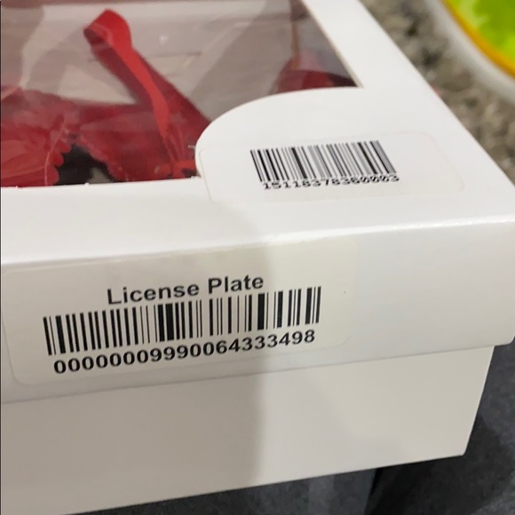 Red Patent Leather Infant Booties - Picture 5 of 5